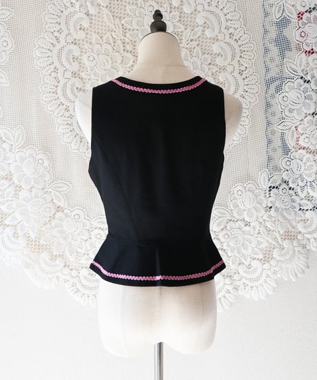 【Seek an nur】Euro Embroidered Tyrolean Vest