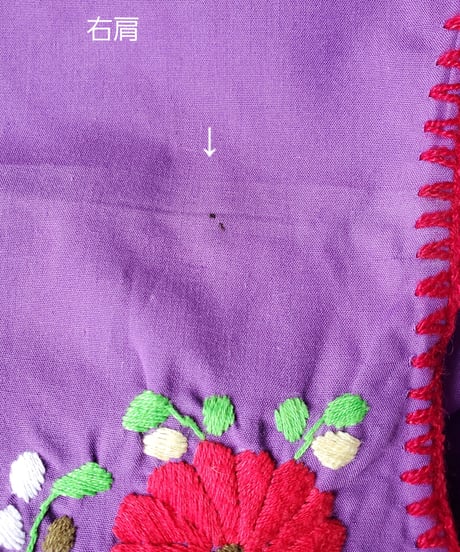 【tiny yearn】Mexican Floral Hand Embroidered Dress