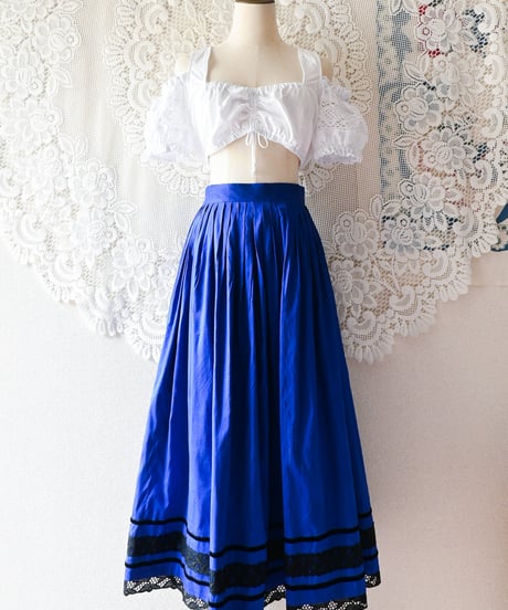 【tiny yearn】Euro Metallic Silk Flare Skirt