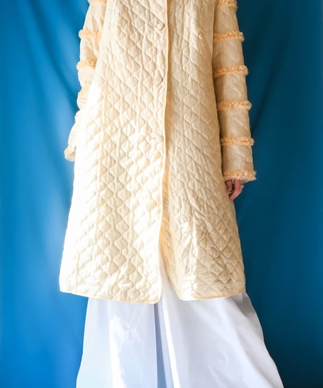 【tiny yearn】Vintage Euro Quilted Night Gown
