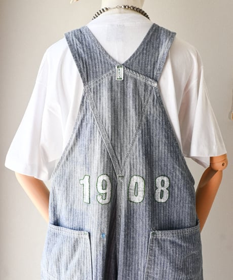 【curoam】Key Industries Herringbone Overalls