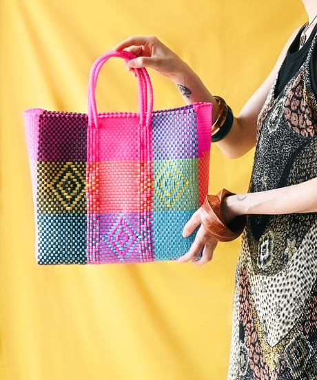 【tiny yearn】 Mexico Mercado Basket Bag