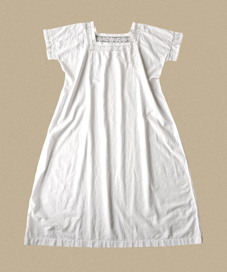 【Seek an nur】1900-10's antique night gown dress