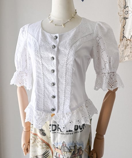 【Seek an nur】German lace dirndl blouse