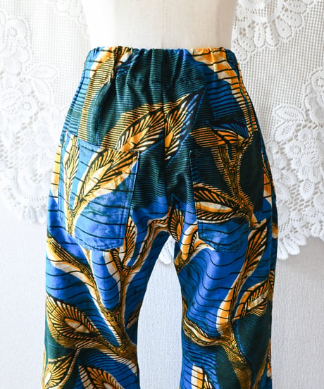 【tiny yearn】African Batik Bolero & Pants Set up