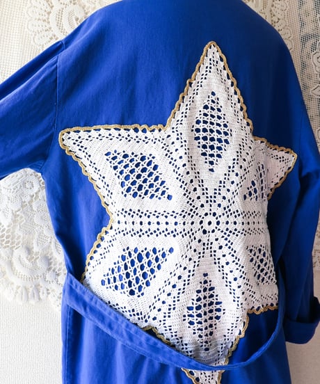 【Seek an nur】⁡Euro Doily Work Coat