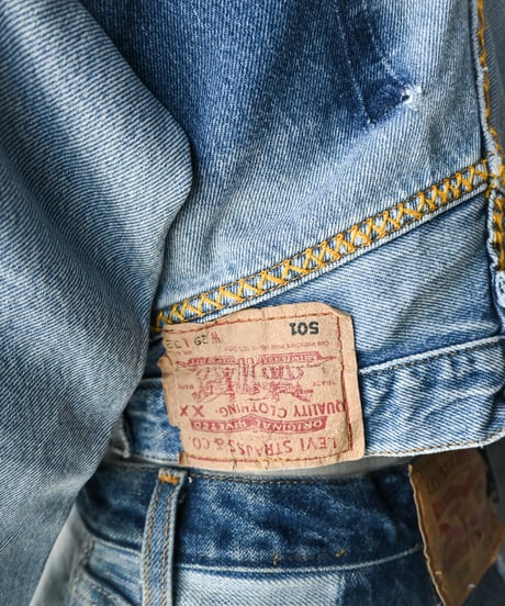 【curoam】Levi's denim pants reworked jacket