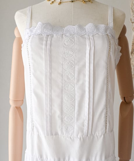 【Seek an nur】Euro vintage lace night dress