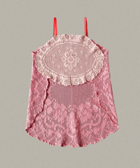 【Seek an nur】Vintage crochet cami