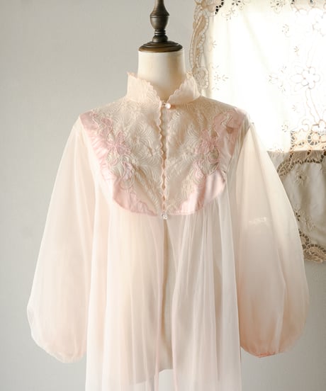 【Seek an nur】1970‘s USA sheer night gown
