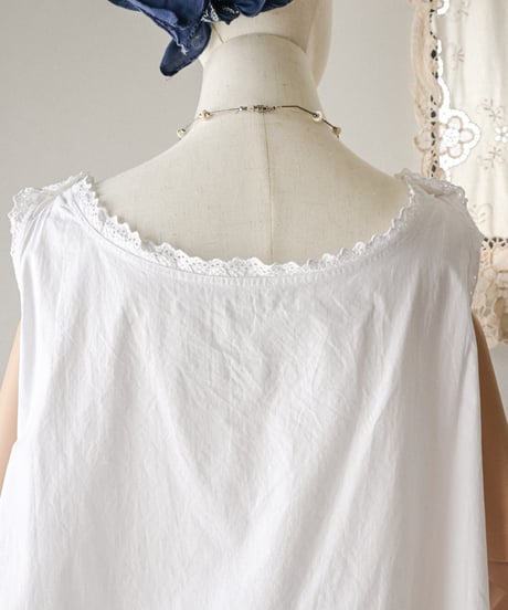 【Seek an nur】1900-20's antique night dress