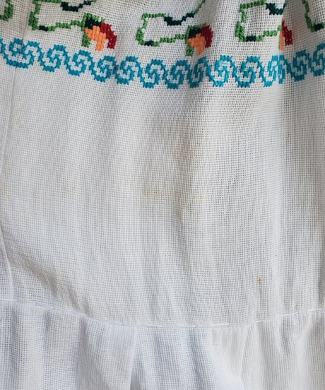 【Seek an nur】Romanian Vintage Embroidered Dress