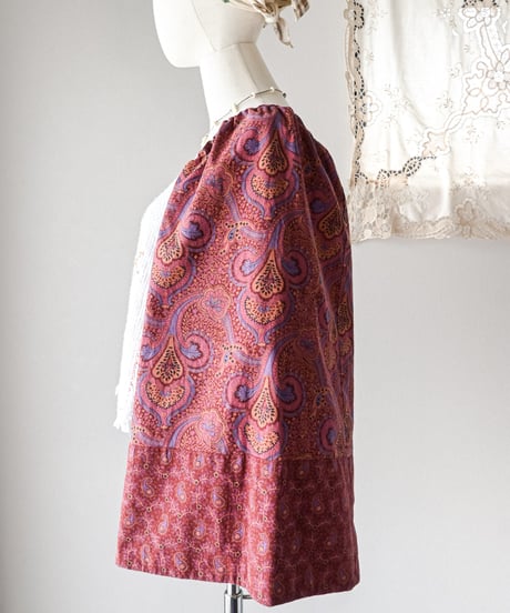 【curoam】Vintage Skirt Reworked Blouse