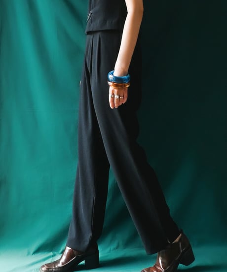 【Seek an nur】USA Black Jumpsuit