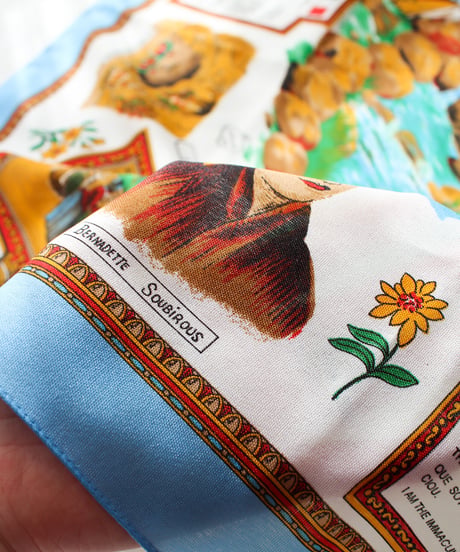 〈Goods〉Vintage J Mico Sancho Paris Souvenir Scarf