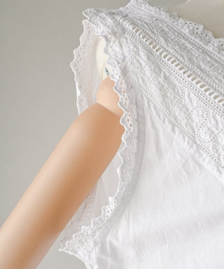 【Seek an nur】1900-20's antique night dress