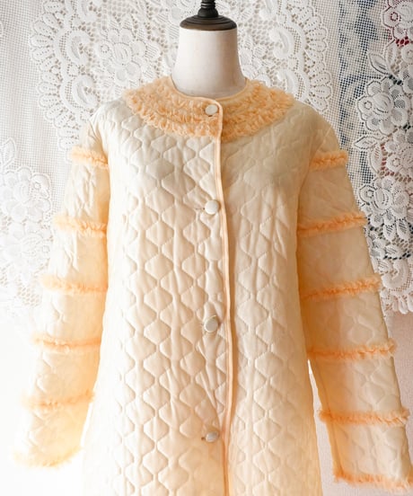 【tiny yearn】Vintage Euro Quilted Night Gown