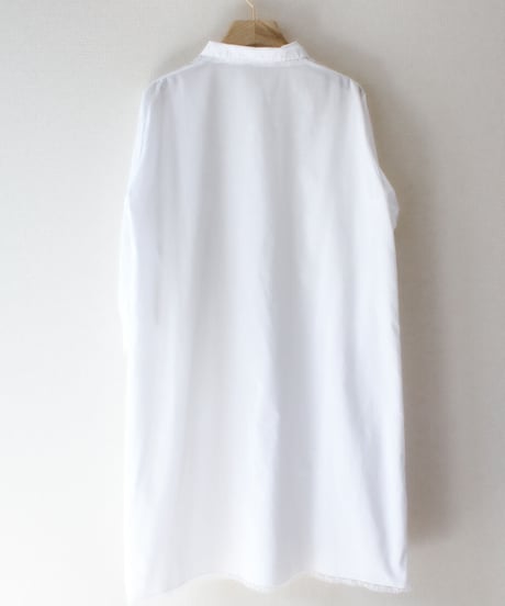 【Seek an nur】Euro Round Lace Night Shirt Dress