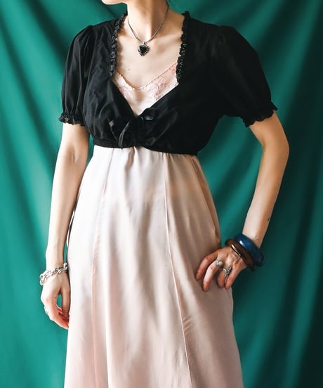 【Seek an nur】Euro Cropped Puff Dirndl Blouse