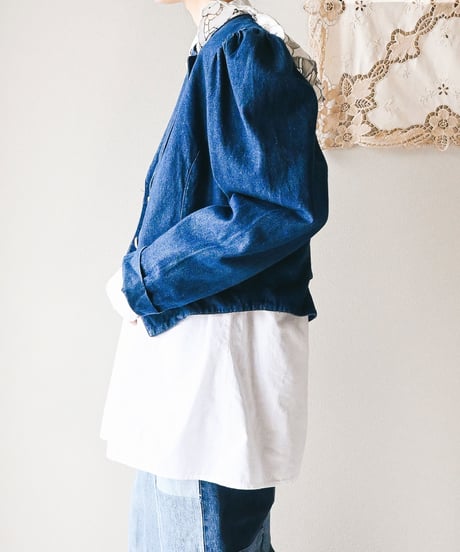 【Seek an nur】Tyrolean Denim Trachten Jacket