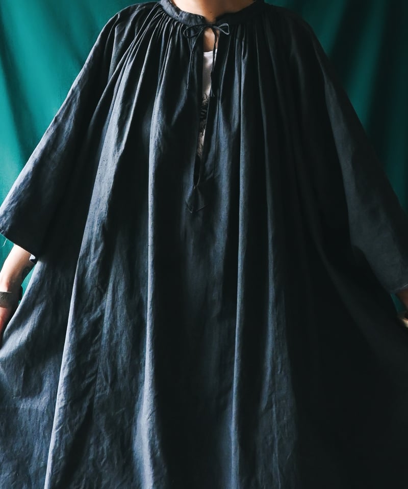 Seek an nur】⁡French Antique Church Smock | See