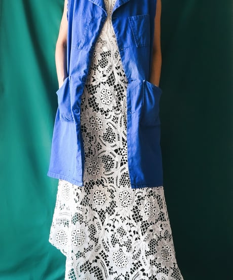 【Seek an nur】⁡Euro Work Cutoff Vest