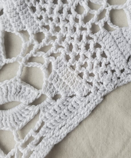 【Seek an nur】Vintage crochet cami dress