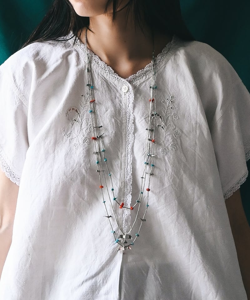 Accessory〉Native American Bird Fetish Necklace