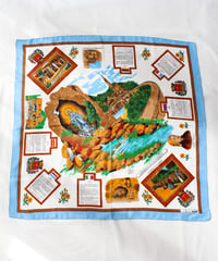 〈Goods〉Vintage J Mico Sancho Paris Souvenir Scarf