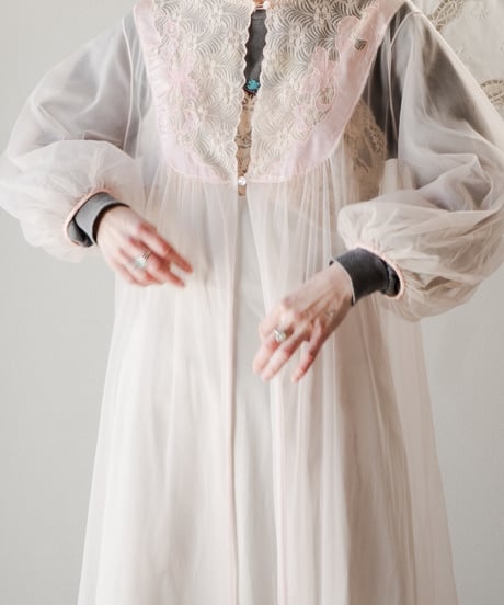 【Seek an nur】1970‘s USA sheer night gown
