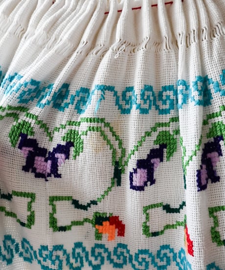 【Seek an nur】Romanian Vintage Embroidered Dress