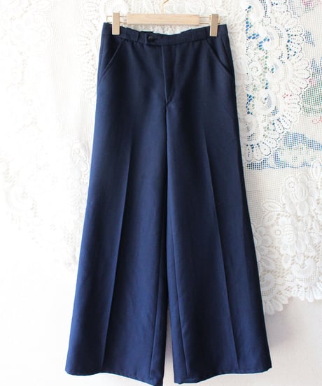 【tiny yearn】Vintage Euro Wool Flare Pants