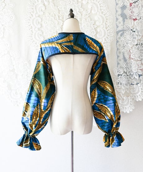 【tiny yearn】African Batik Bolero & Pants Set up
