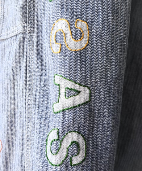 【curoam】Key Industries Herringbone Overalls