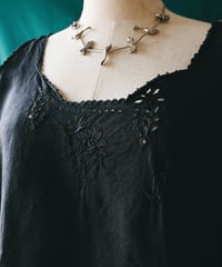 【Seek an nur】French Antique Linen Night Dress
