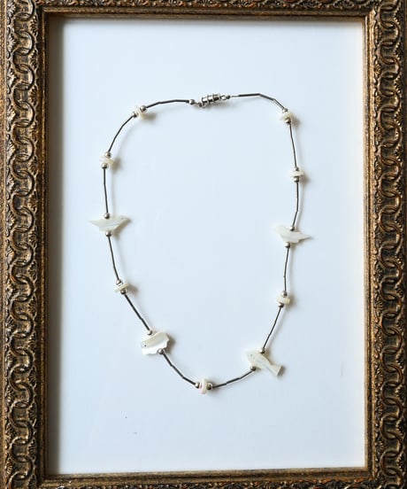 〈Accessory〉Native American Shell Fetish Necklace