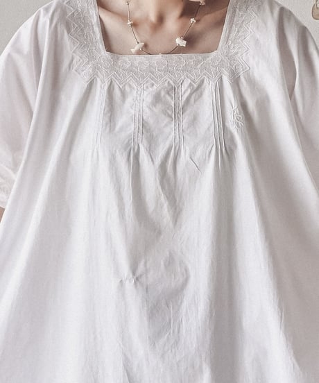 【Seek an nur】1900-10's antique night gown dress
