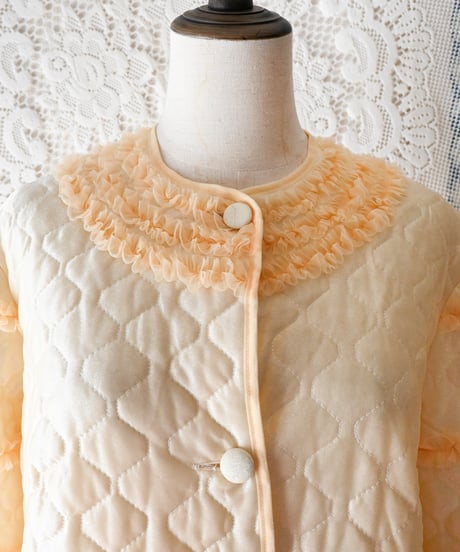 【tiny yearn】Vintage Euro Quilted Night Gown
