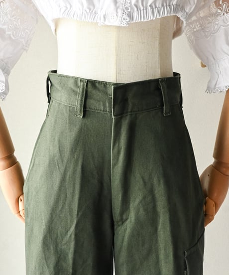 【Seek an nur】Dead stock 80's Belgium field pants