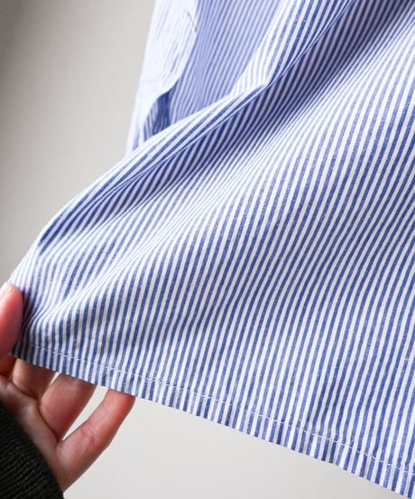【Seek an nur】Tyrolean Stripe Over Shirt