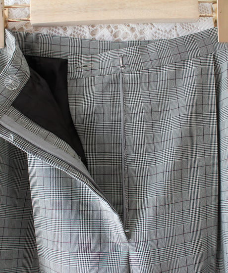 【Seek an nur】Glen Check Jacket&Pants Set up