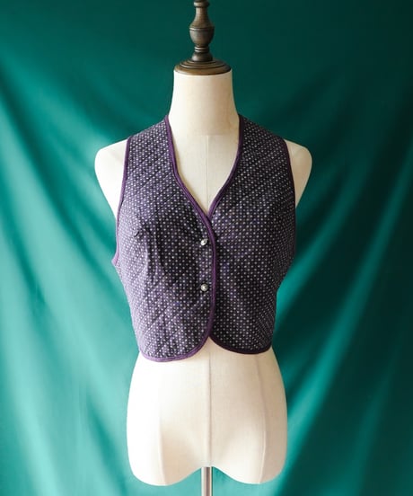【Seek an nur】Tyrolean Quilted Trachten Vest