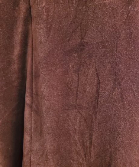 【Seek an nur】1970's Euro Velour Maxi Dress