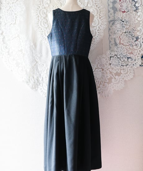 【Seek an nur】Tyrolean Black Dirndl Dress