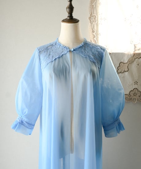 【Seek an nur】1970‘s USA sheer night gown