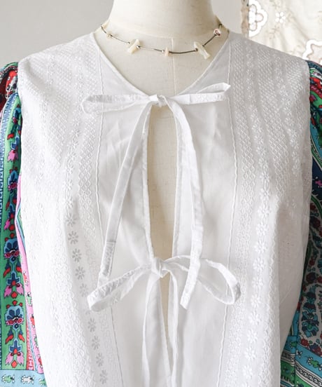 【curoam】Vintage Skirt Reworked Blouse