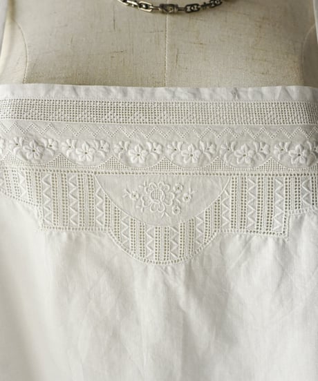 【Seek an nur】1920~30's French antique night dress