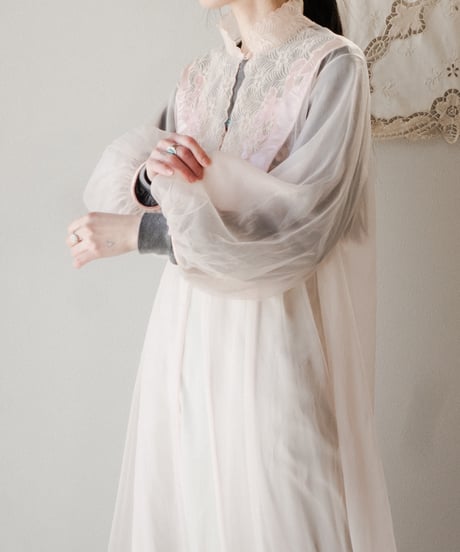【Seek an nur】1970‘s USA sheer night gown