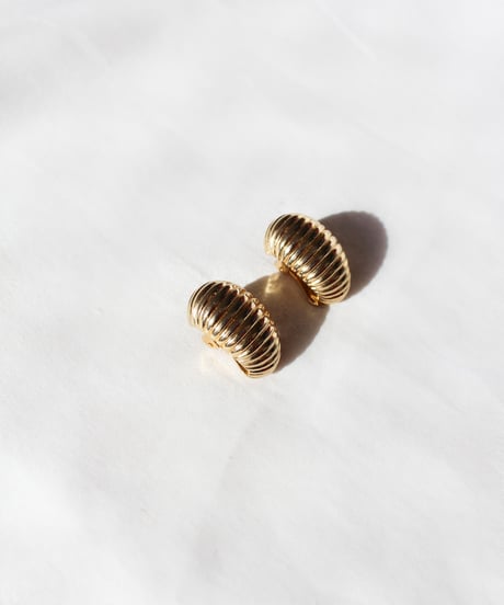 〈Accessory〉Vintage Gold Line Earring