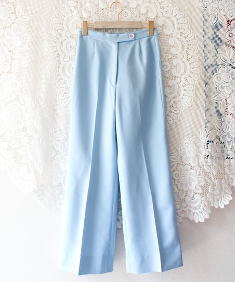【tiny yearn】1970's Center Crease Slacks Pants